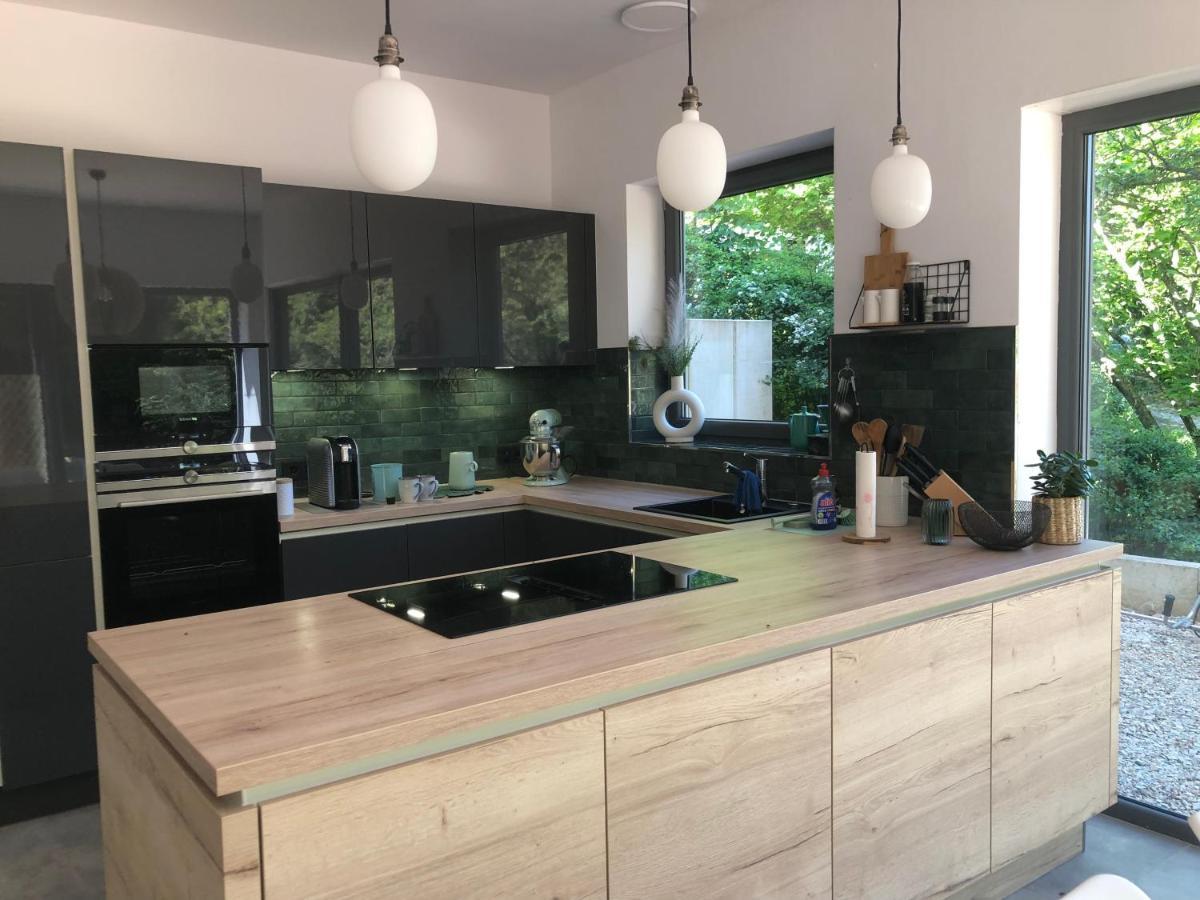 Ferienhaus Waldbaden Im Nationalpark Eifel- Am Bach Schleiden Eksteriør billede