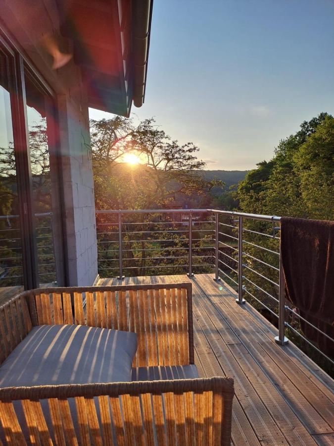 Ferienhaus Waldbaden Im Nationalpark Eifel- Am Bach Schleiden Eksteriør billede