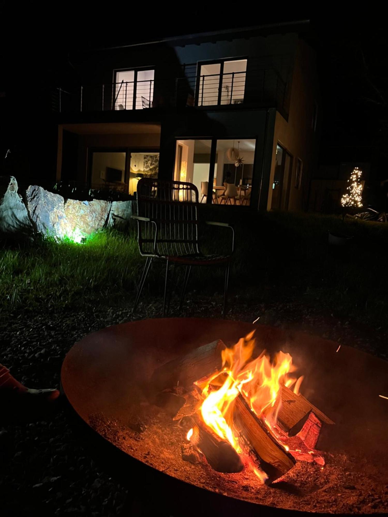 Ferienhaus Waldbaden Im Nationalpark Eifel- Am Bach Schleiden Eksteriør billede