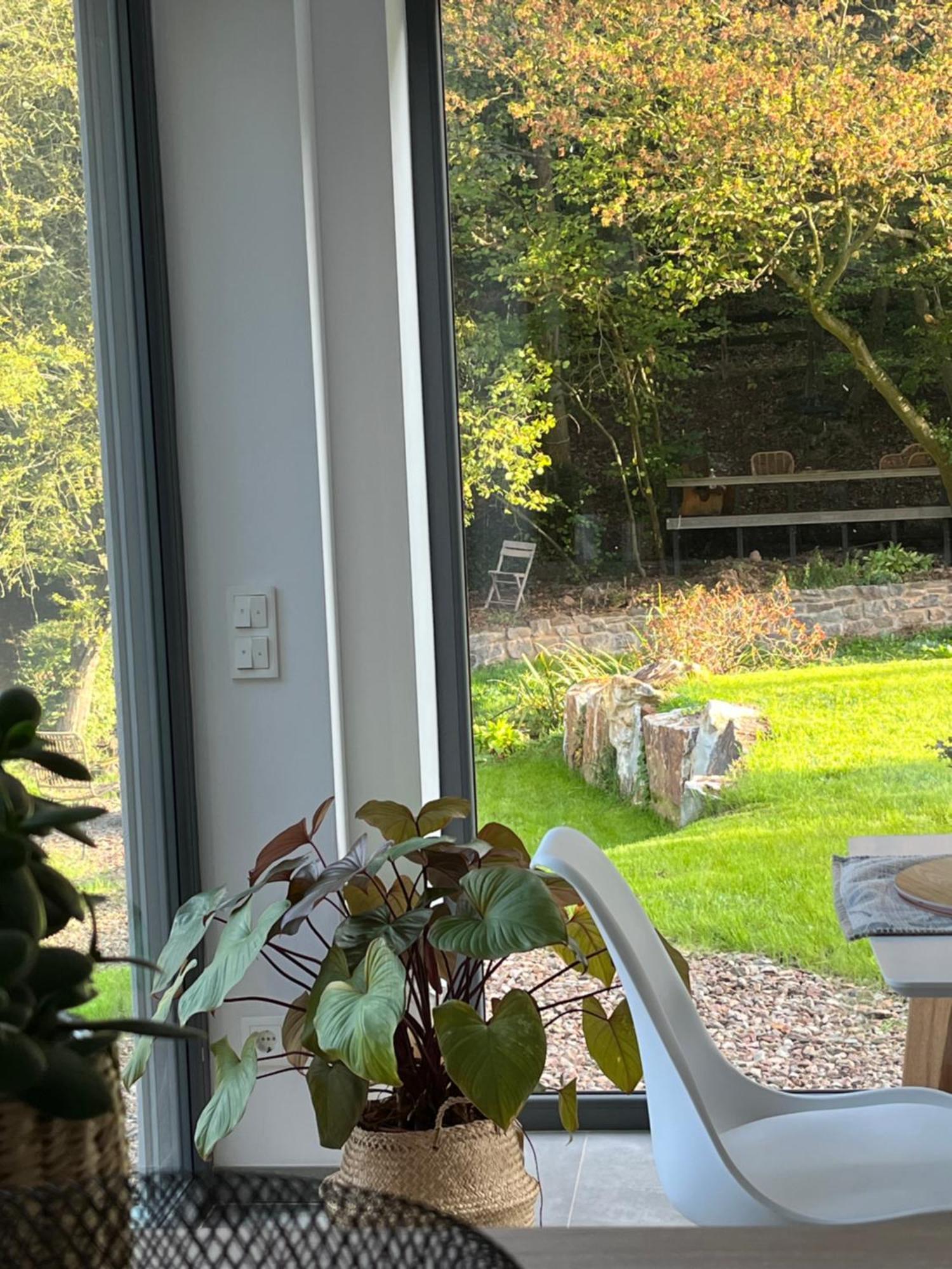 Ferienhaus Waldbaden Im Nationalpark Eifel- Am Bach Schleiden Eksteriør billede