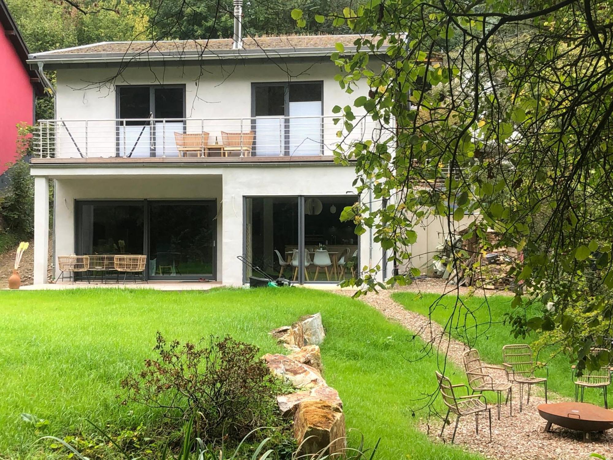 Ferienhaus Waldbaden Im Nationalpark Eifel- Am Bach Schleiden Eksteriør billede