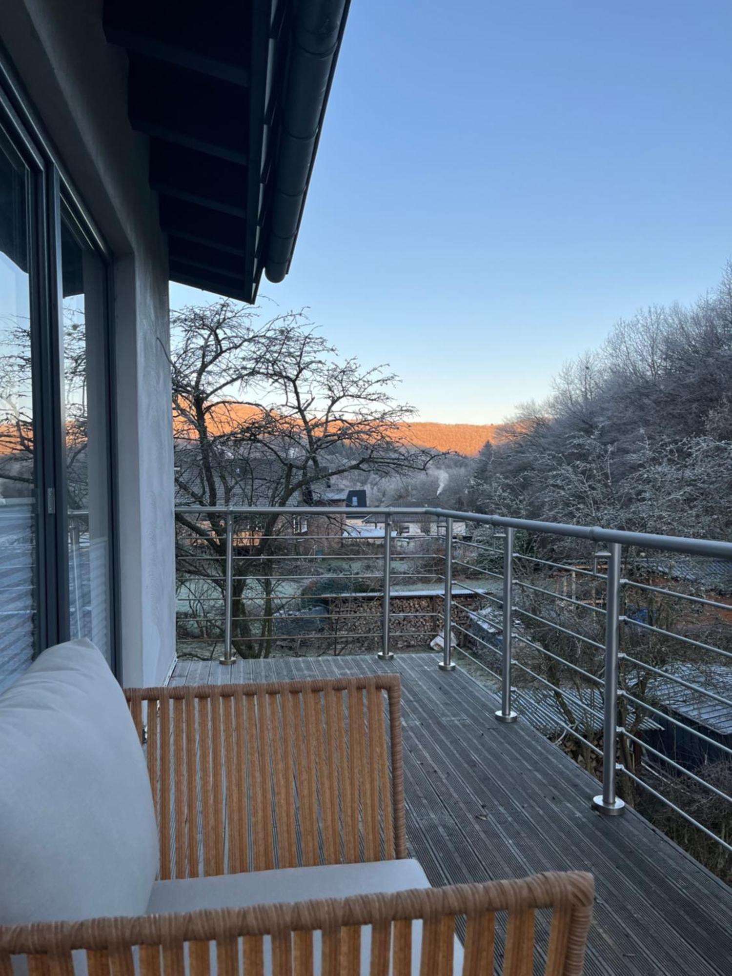 Ferienhaus Waldbaden Im Nationalpark Eifel- Am Bach Schleiden Eksteriør billede